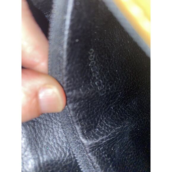 Vintage 80s Fendi Gorgeous Leather Stripe Handbag Purse - Picture 13 of 13